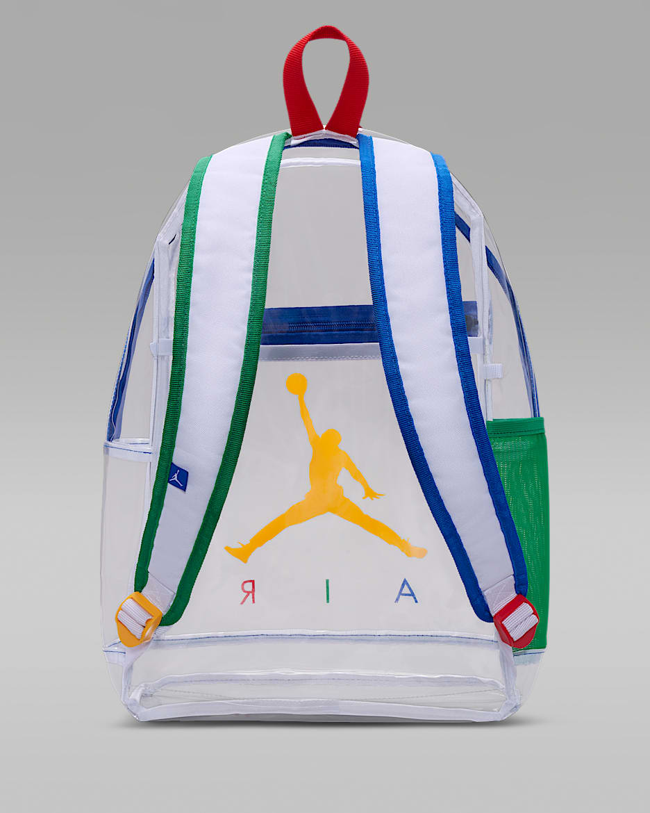 Jordan Clear School Backpack (17L) - White