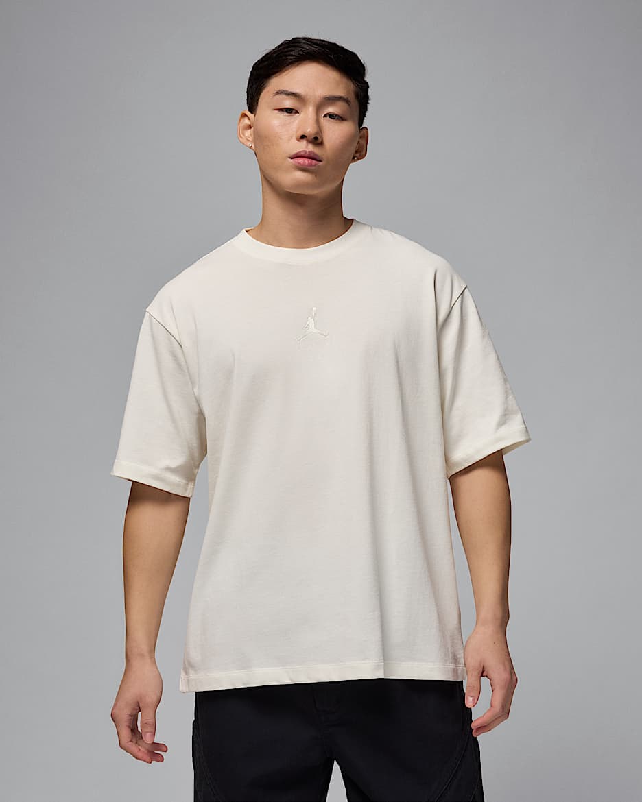 Jordan Flight Essentials Men's Oversized T-Shirt - Sail/Sail