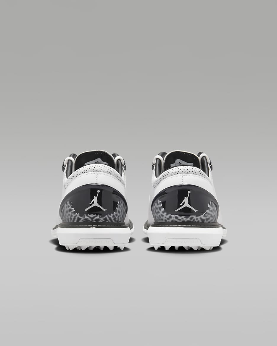 Jordan ADG 4 Men's Golf Shoes - White/Black/White