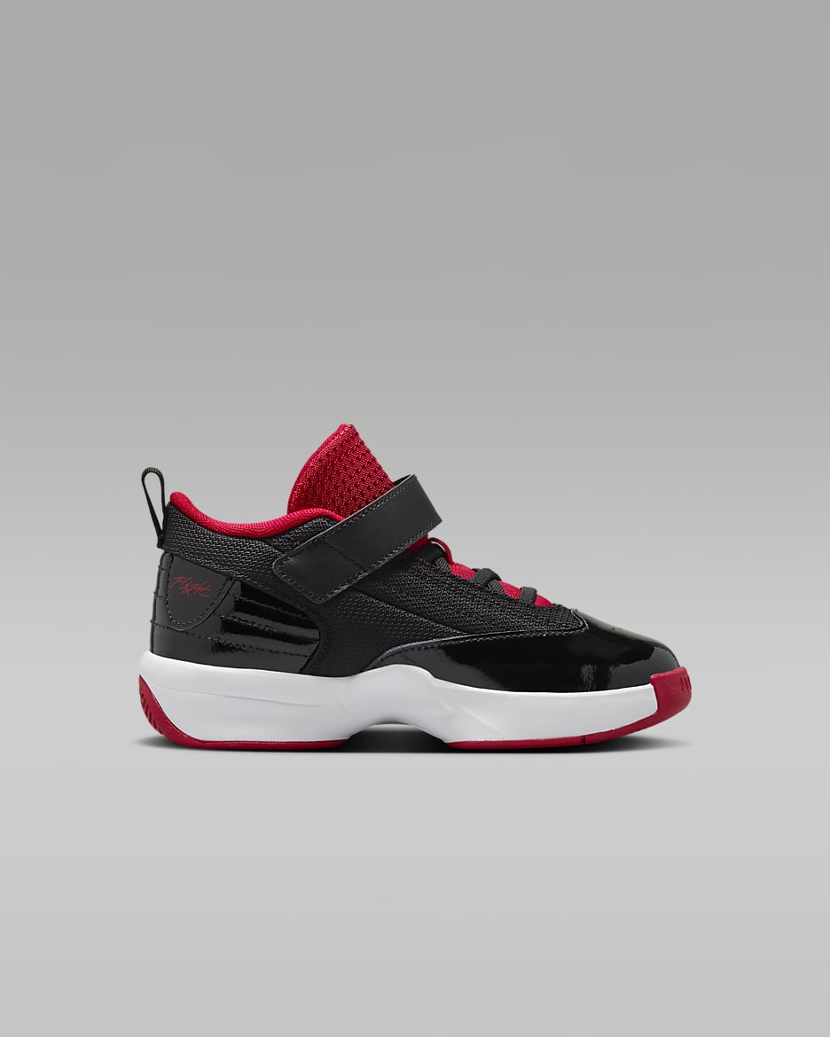 Jordan Max Aura 6 Younger Kids' Shoes - Black/White/Gym Red