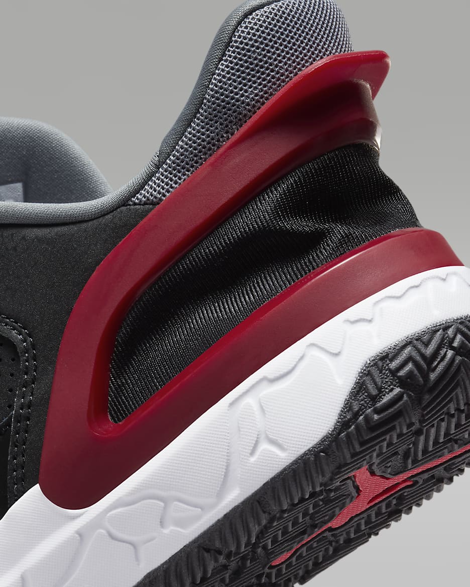 Jordan DAY1 EO Older Kids' Shoes - Black/Cool Grey/White/University Red