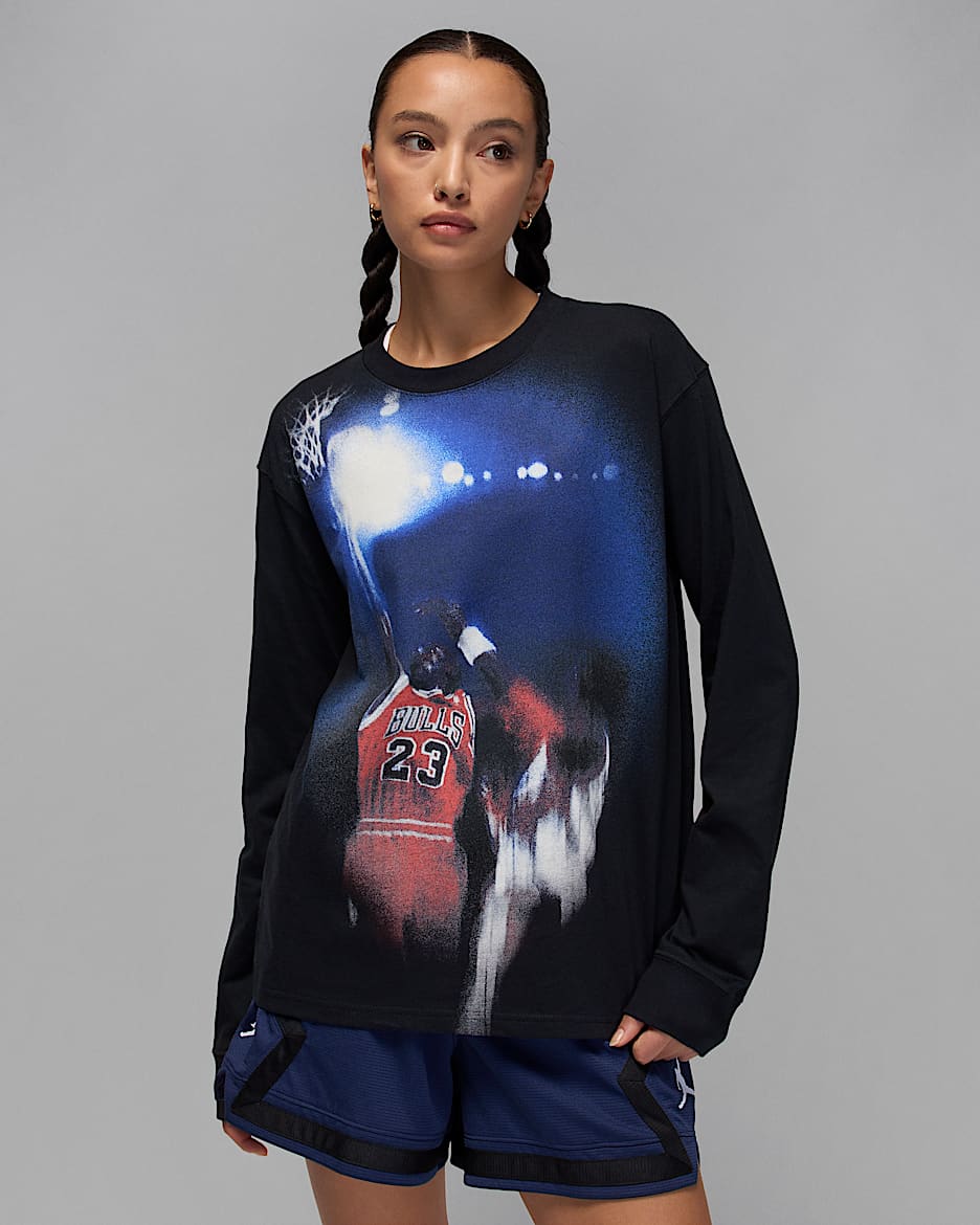 Jordan Sport Women's Long-Sleeve T-Shirt - Black/Black