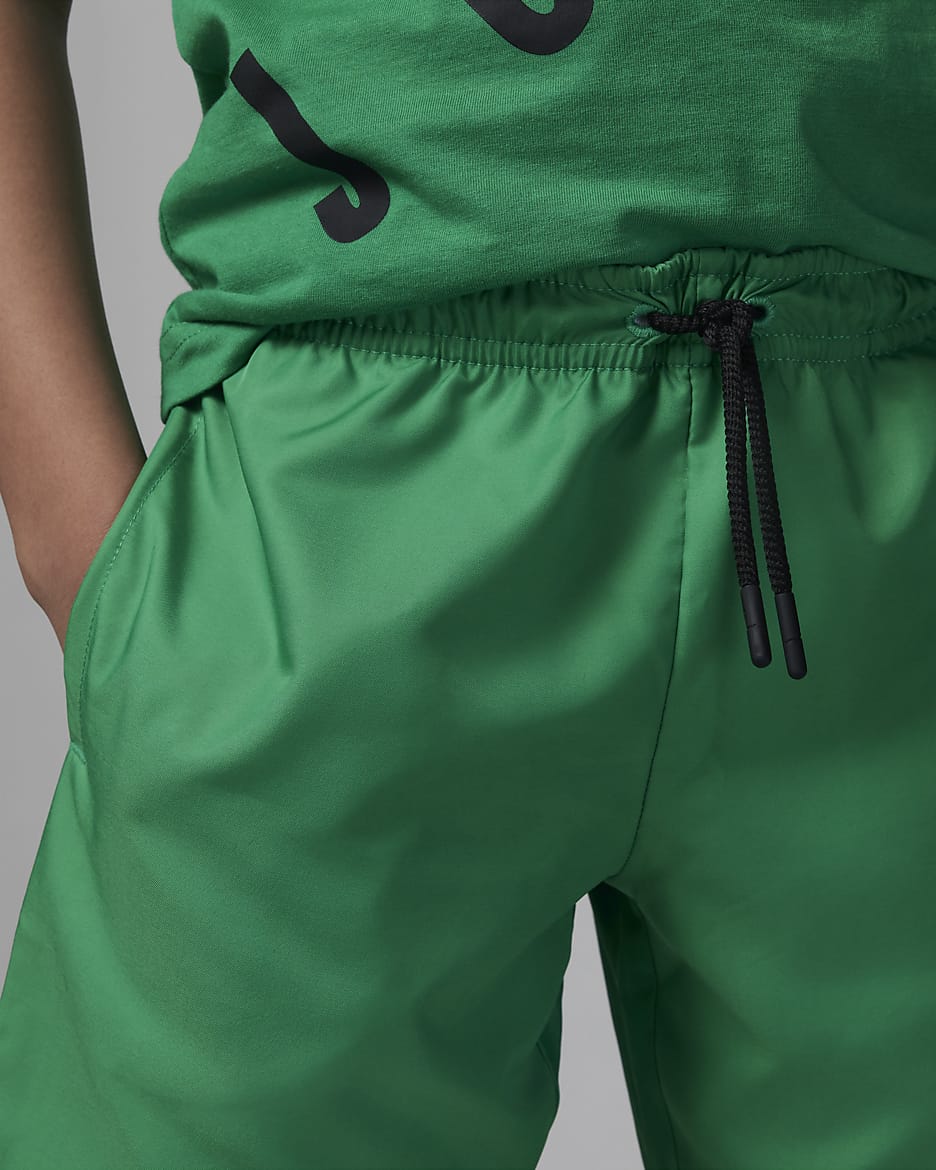 Jordan Jumpman Woven Play Shorts Little Kids' Shorts - Lucky Green