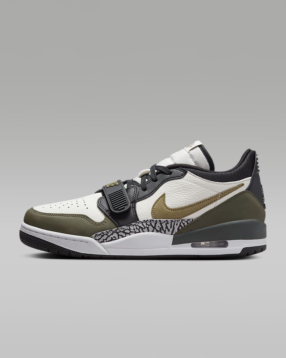 Air Jordan Legacy 312 Low Men's Shoes - Sail/Black/Wolf Grey/Medium Olive