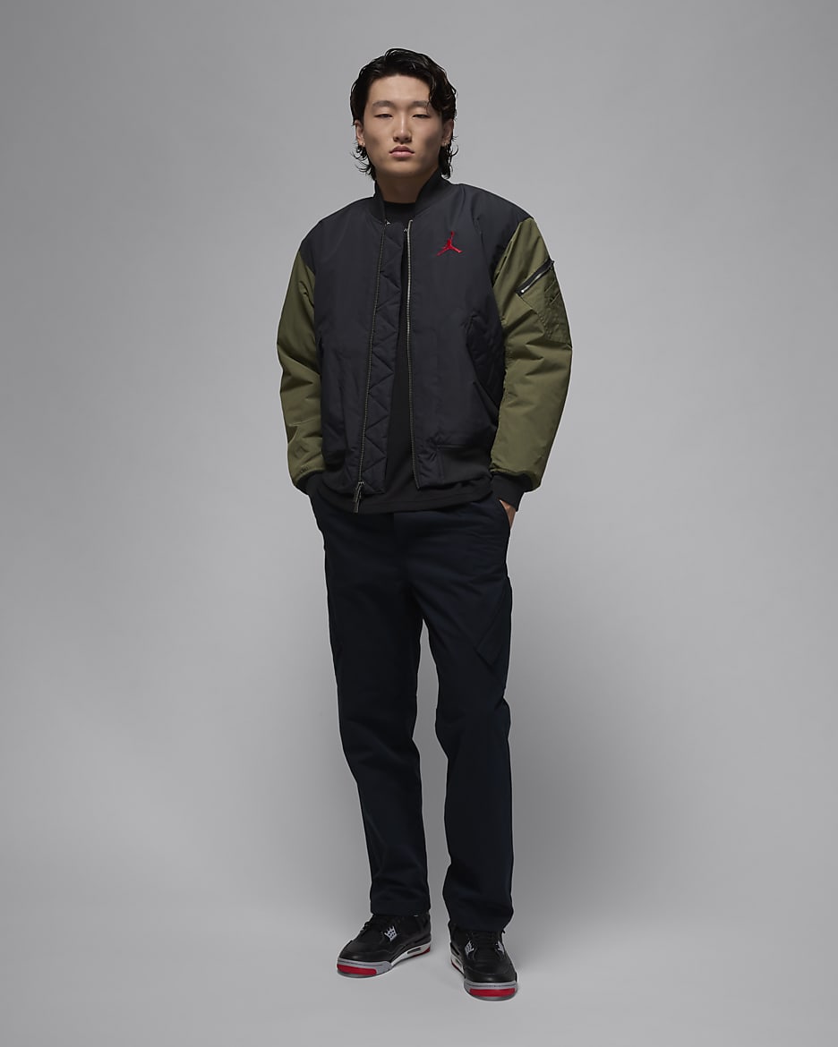 Jordan Renegade Men's Jacket - Off-Noir/Medium Olive