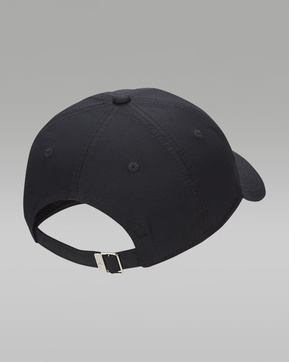 Jordan Club Cap justerbar ustrukturert caps - Svart/Svart