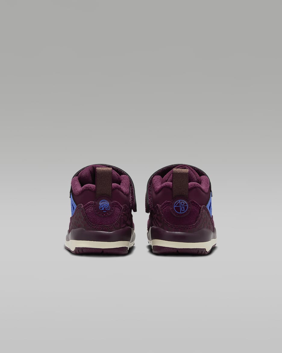 Jordan Spizike Low Baby/Toddler Shoes - Bordeaux/Sail/Hyper Royal