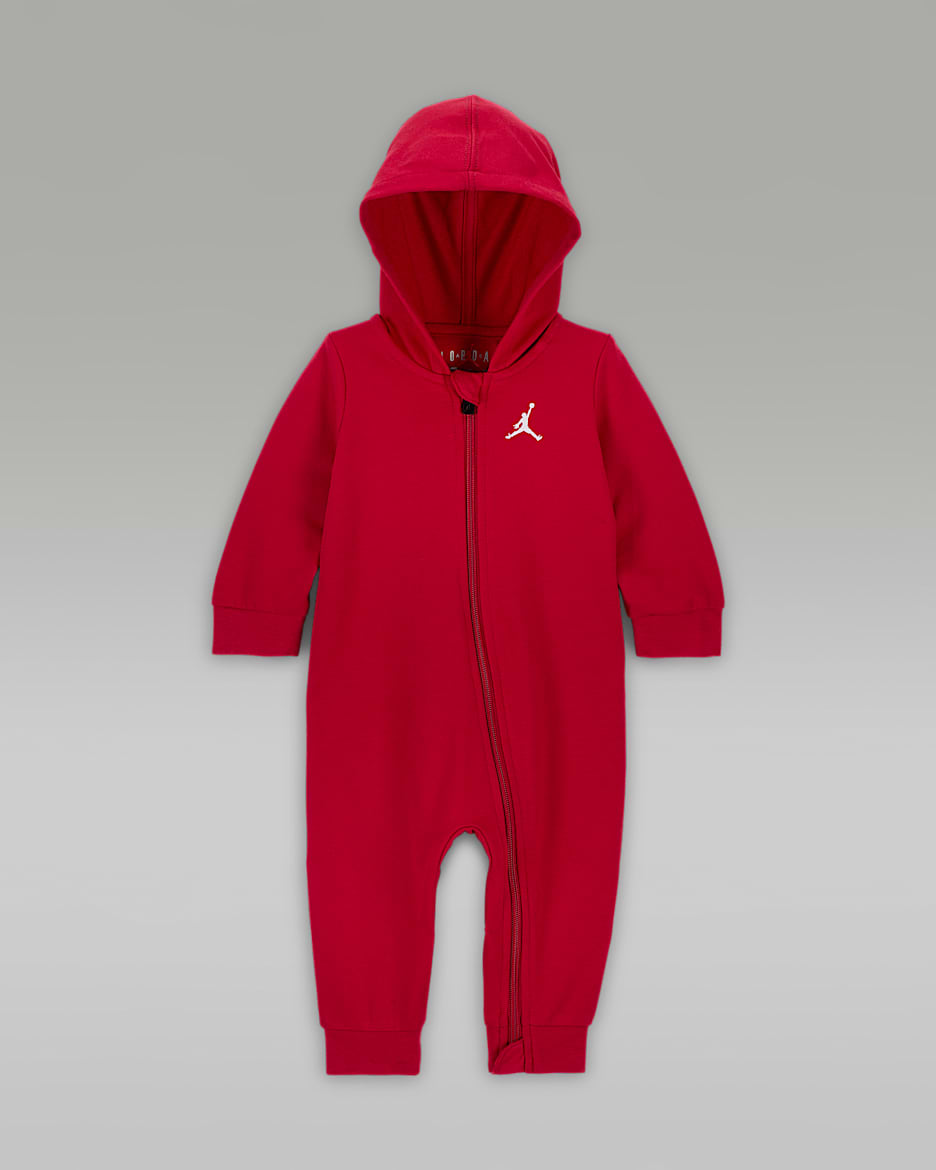Jordan Jumpman Overall (Babys, 0–9 M) - Gym Red