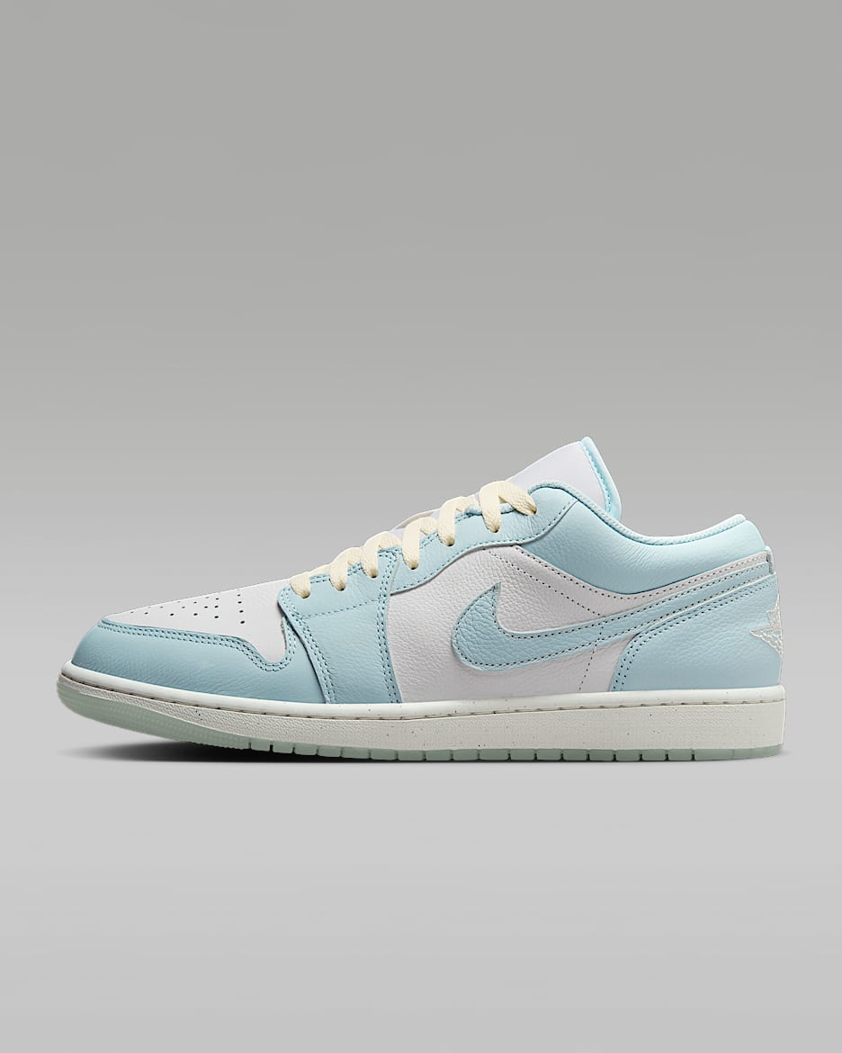 Air Jordan 1 Low SE Men's Shoes - Glacier Blue/Summit White/Guava Ice/Sea Glass