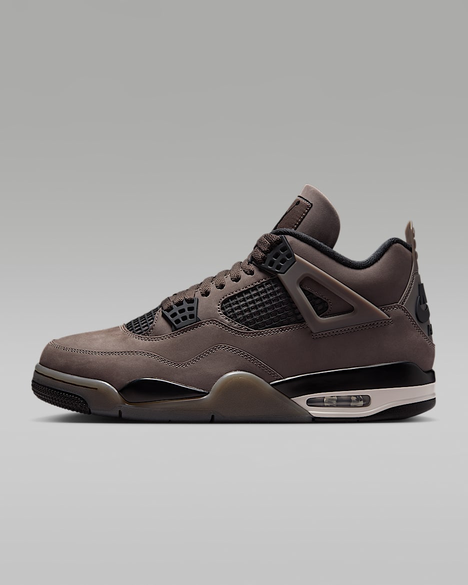 Air Jordan 4 Retro "Cave Stone and Black" Men's Shoes - Cave Stone/Phantom/Black