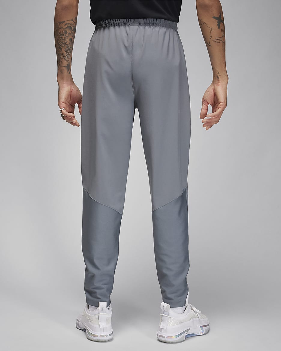 Jordan Sport Men's Dri-FIT Woven Trousers - Smoke Grey/Smoke Grey/Black