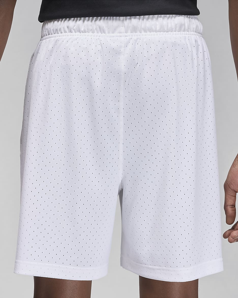 Jordan Sport Men's Dri-FIT Mesh Shorts - White/Black