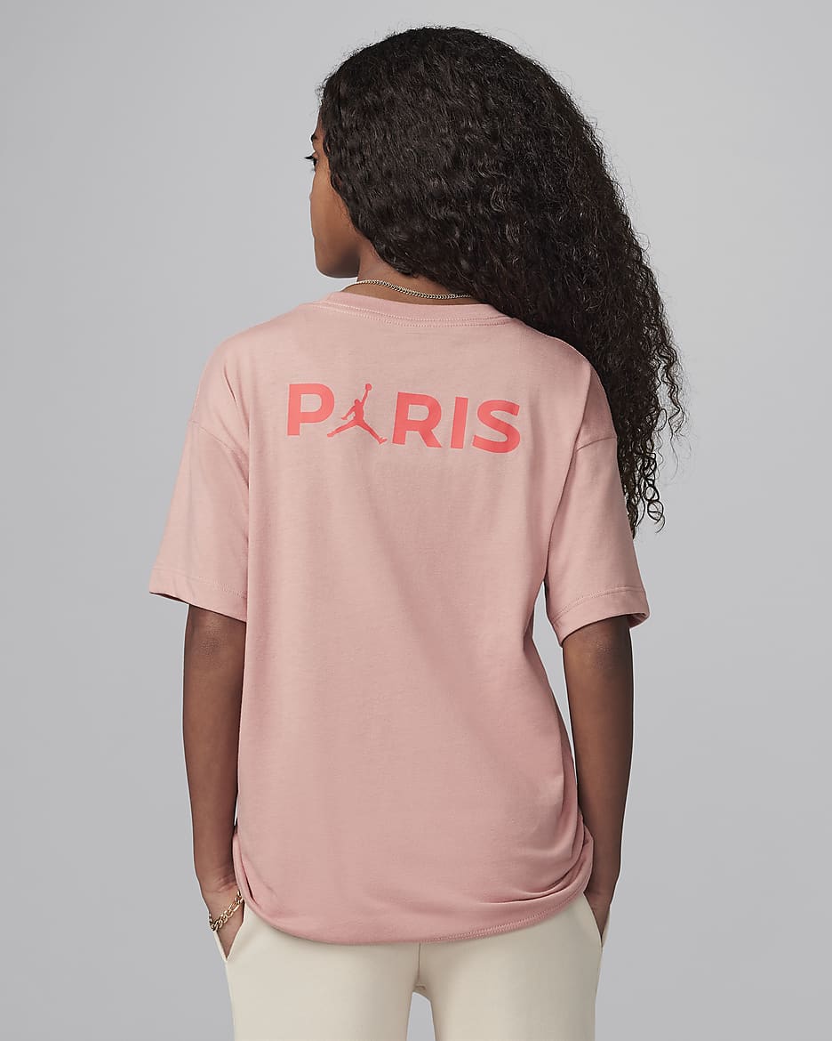 Jordan '92 Champs T-Shirt (ältere Kinder) - Rust Pink