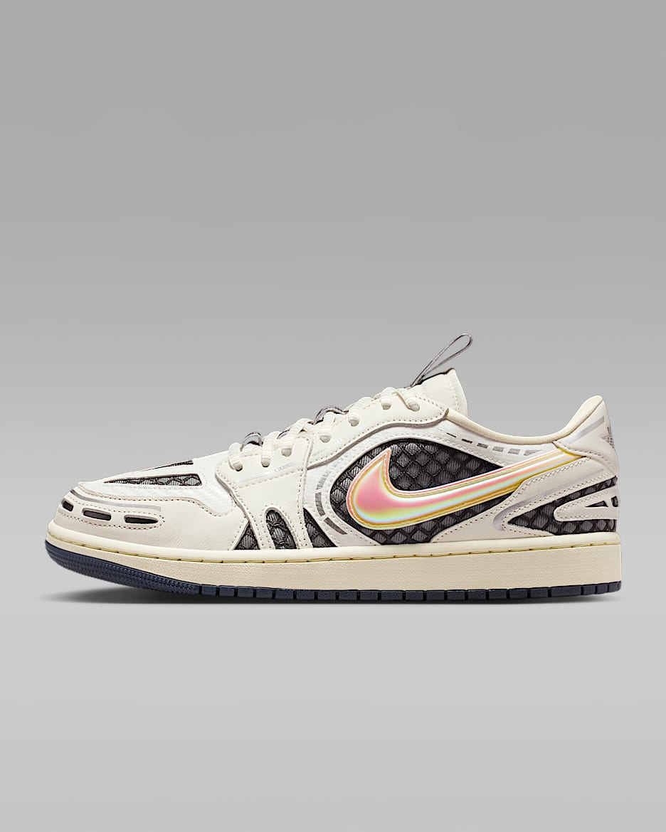 Γυναικεία παπούτσια Air Jordan 1 Low Method of Make - Sail/Coconut Milk/Anthracite/Metallic Silver