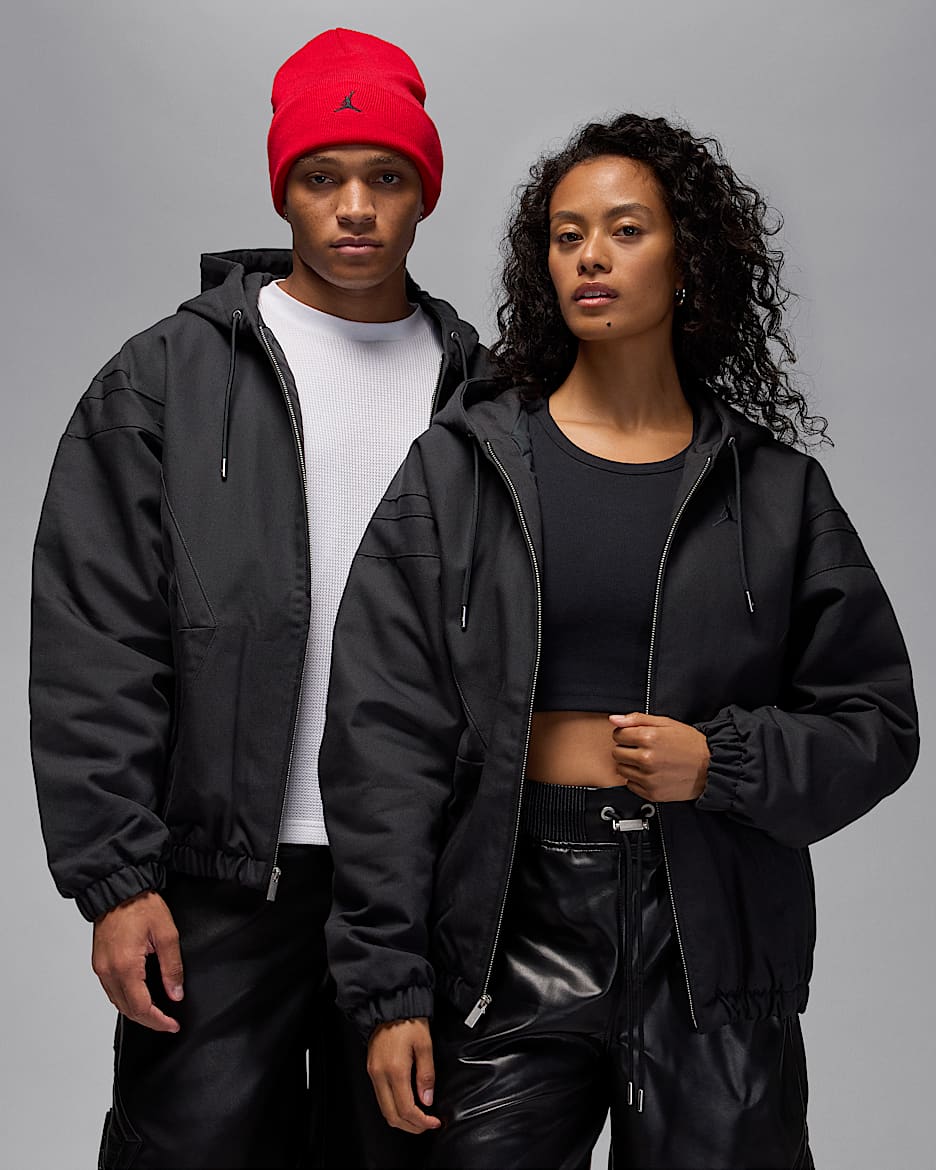 Jordan Flight Men's Draft Jacket - Off Noir/Black