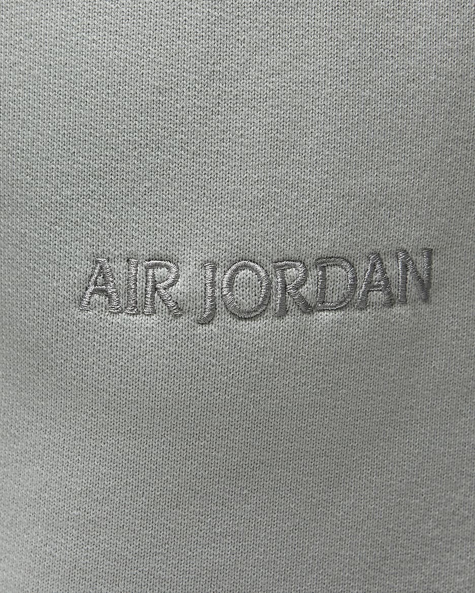 Jordan Wordmark fleecebukse til herre - Light Silver