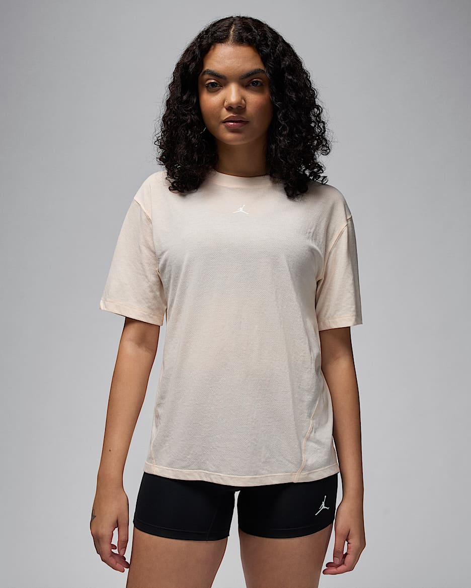 Top a manica corta Diamond Jordan Sport – Donna - Guava Ice