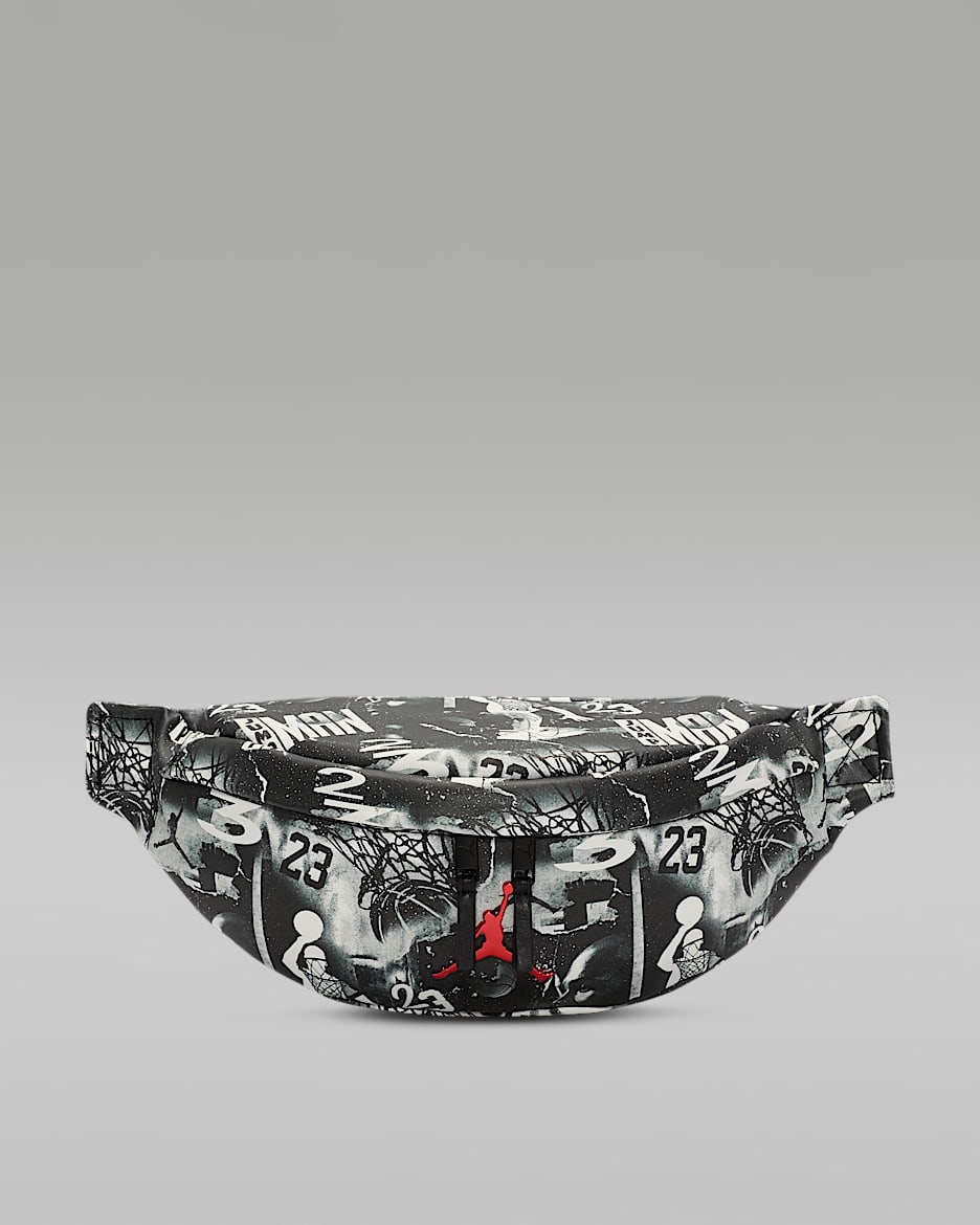 Minibolsa para el hombro con monograma (3.6 L) Jordan - Negro/Vela