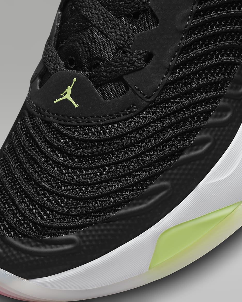 Luka 1 Basketball Shoes - Black/Lime Glow/Green Glow/Black