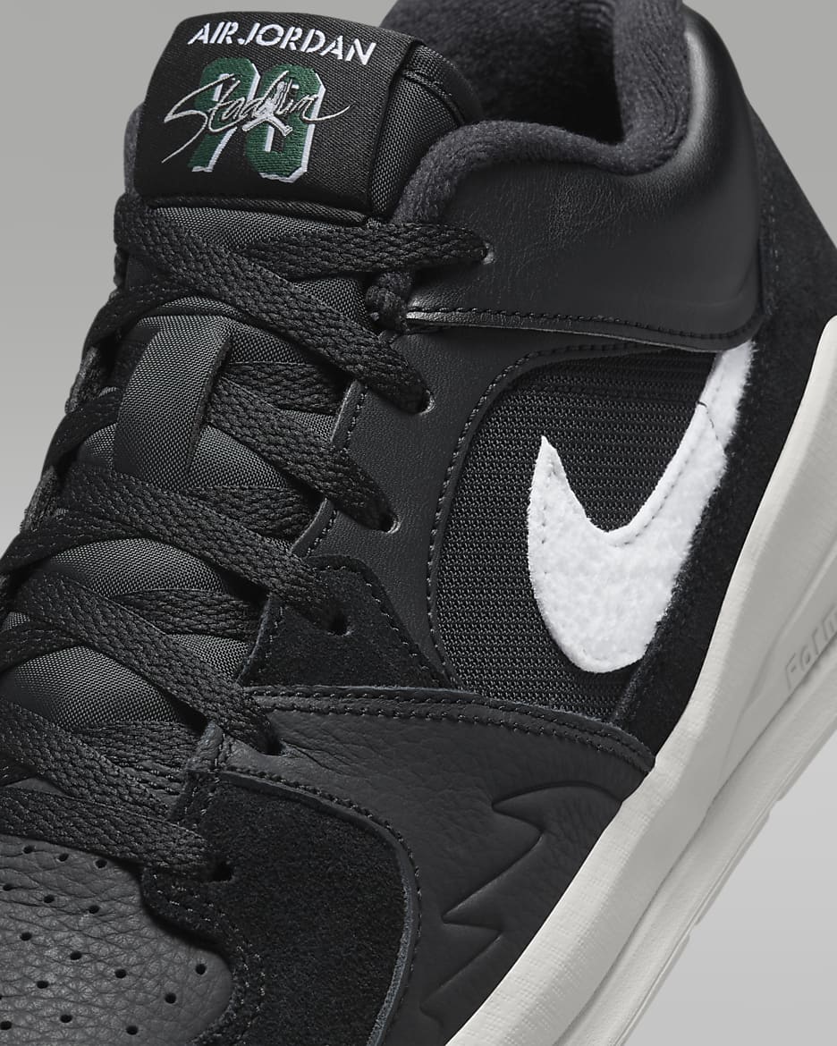 Jordan Stadium 90 Men's Shoes - Black/Neutral Grey/Oxidized Green/White