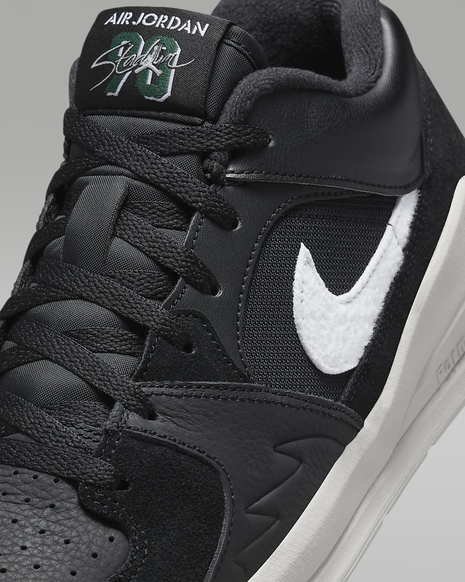 Tenis para hombre Jordan Stadium 90 - Negro/Gris neutro/Verde oxidado/Blanco