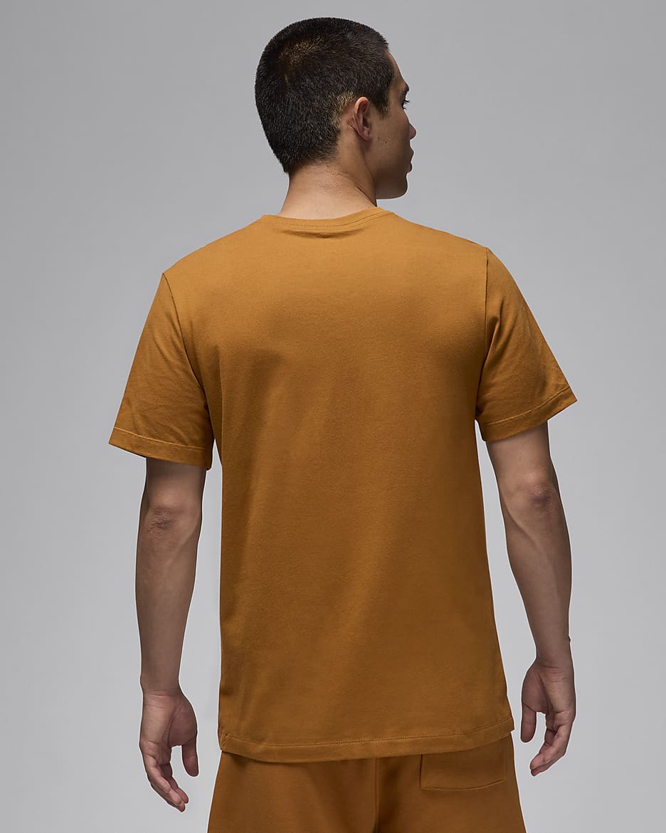 Jordan Jumpman Kurzarm-T-Shirt für Herren - Desert Bronze/Weiß