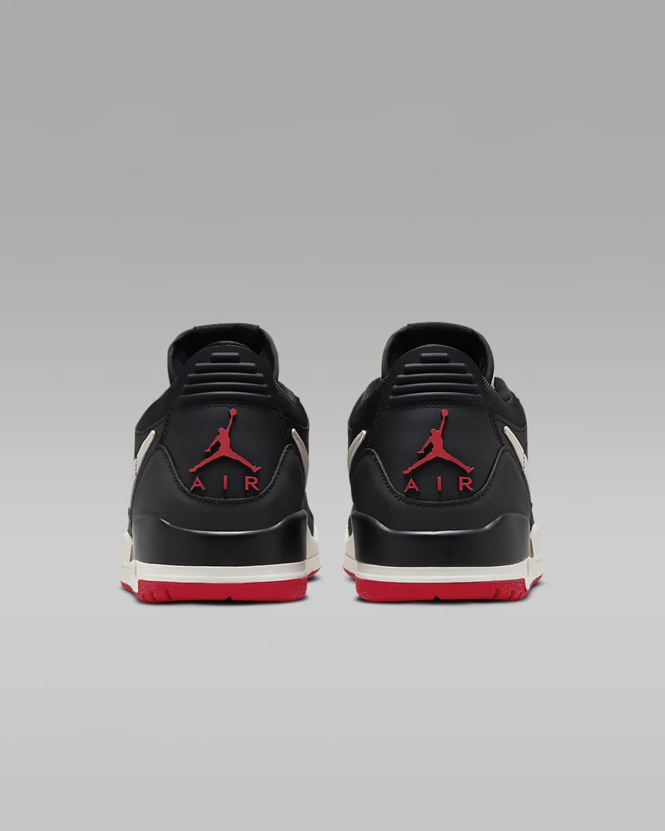 Air Jordan Legacy 312 Low Men's Shoes - Black/University Red/Sail