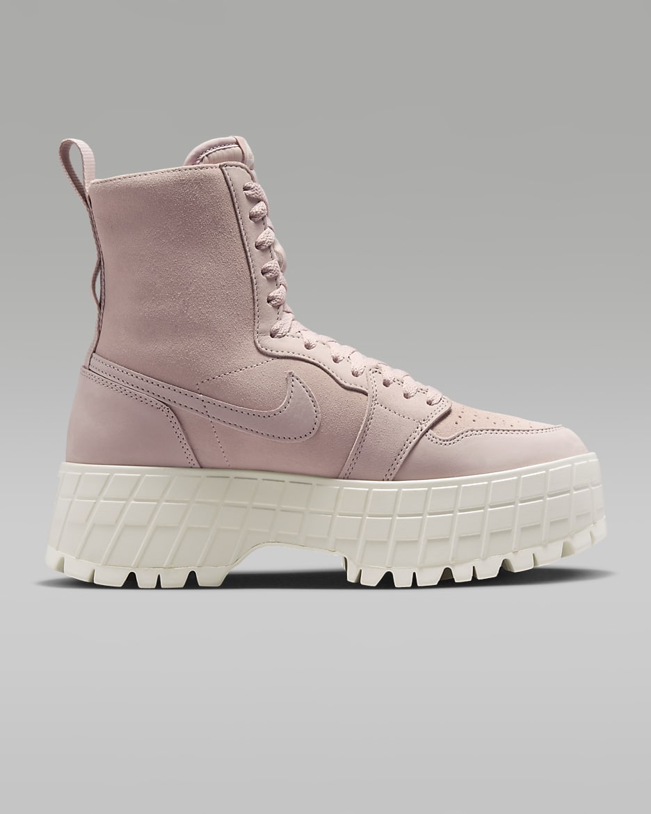 Air Jordan 1 Brooklyn Women's Boot - Pink Oxford/Pink Oxford/Phantom