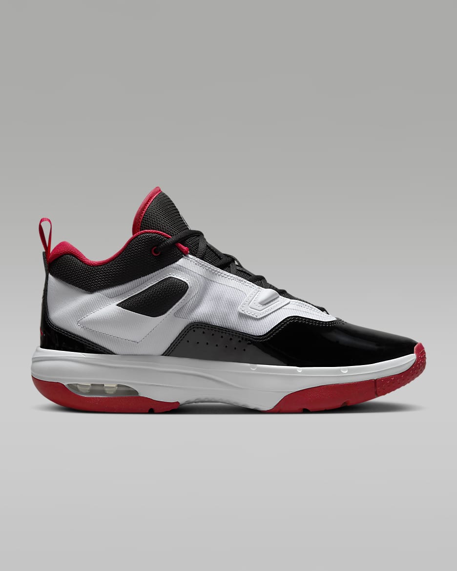 Jordan Stay Loyal 3 Men's Shoes - White/Black/Gym Red