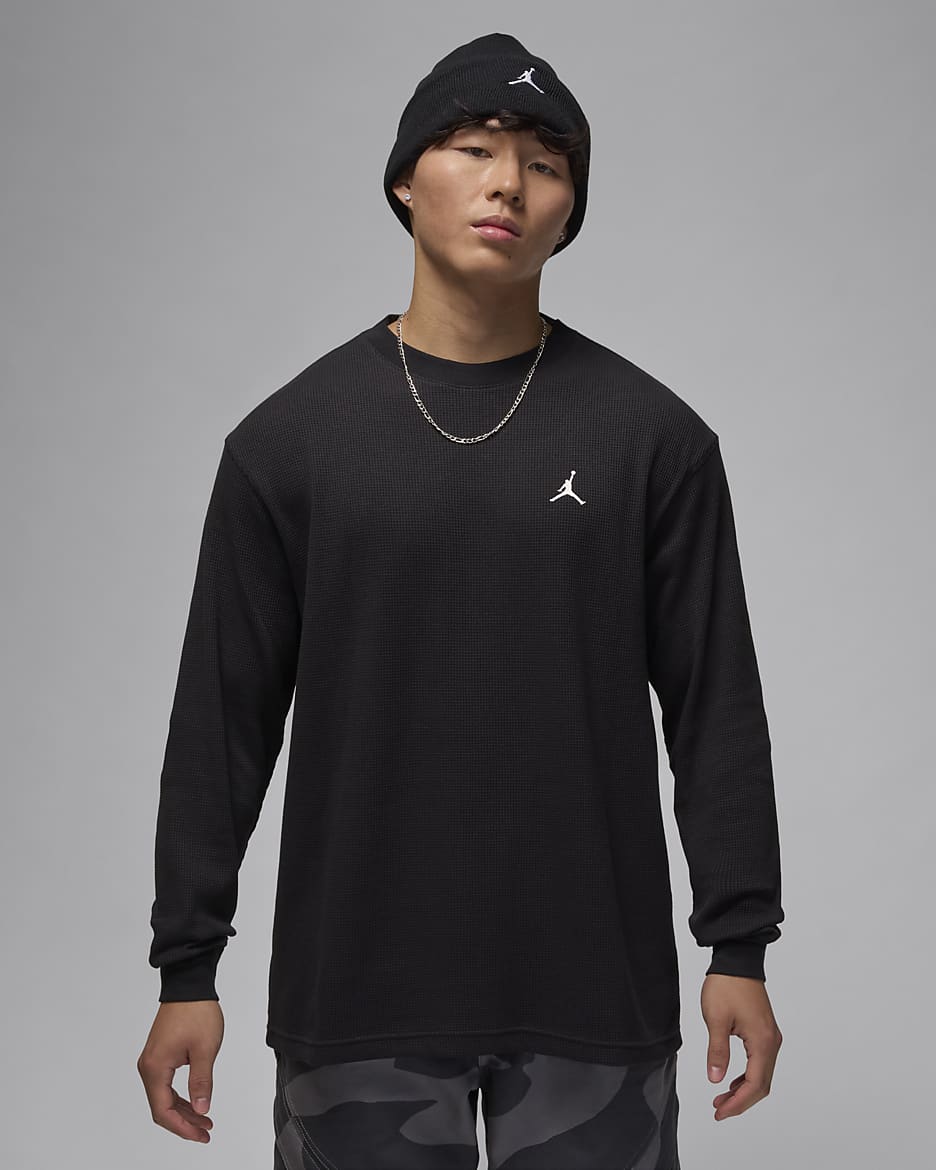 Jordan Essentials Longsleeve für Herren - Schwarz/Sail