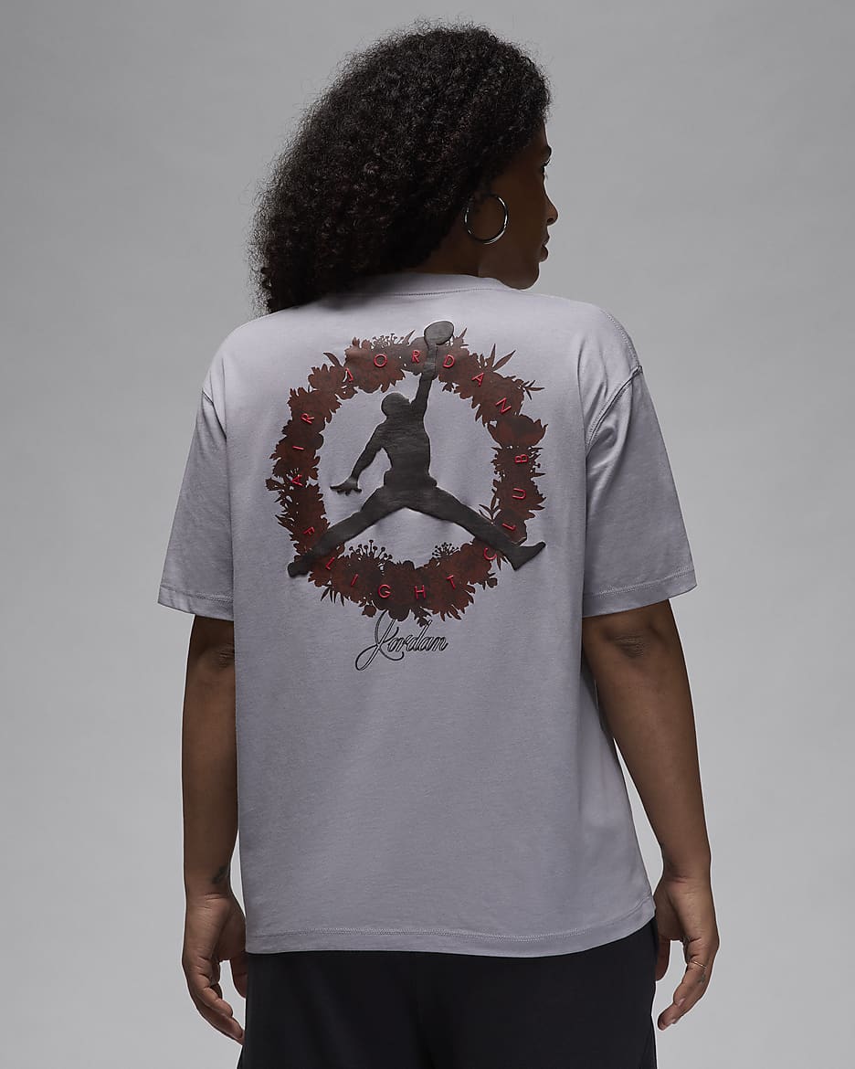 Jordan Essential Women's T-Shirt - Cement Grey