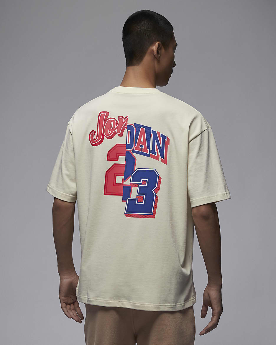 Jordan Men's Oversized T-Shirt - Coconut Milk