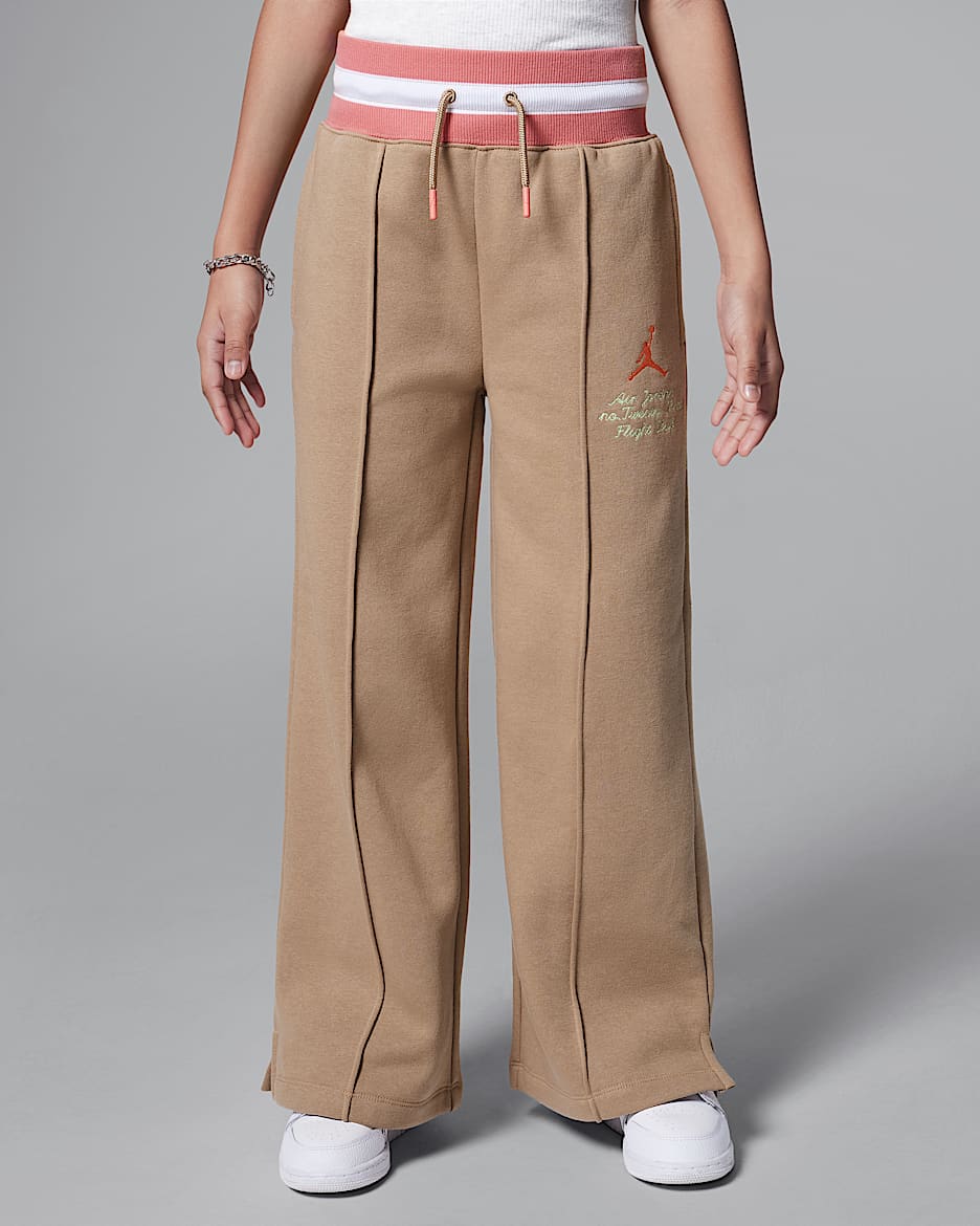 Pants con dobladillo abierto para niños talla grande Jordan Court of Legends - Camuflaje del desierto