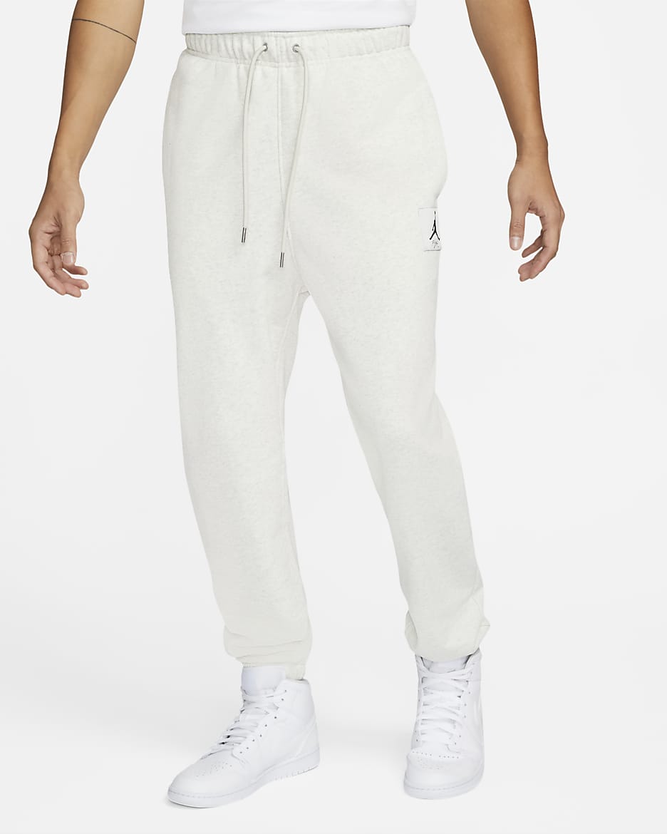 Jordan Flight Fleece Pants para hombre - Crudo jaspeado