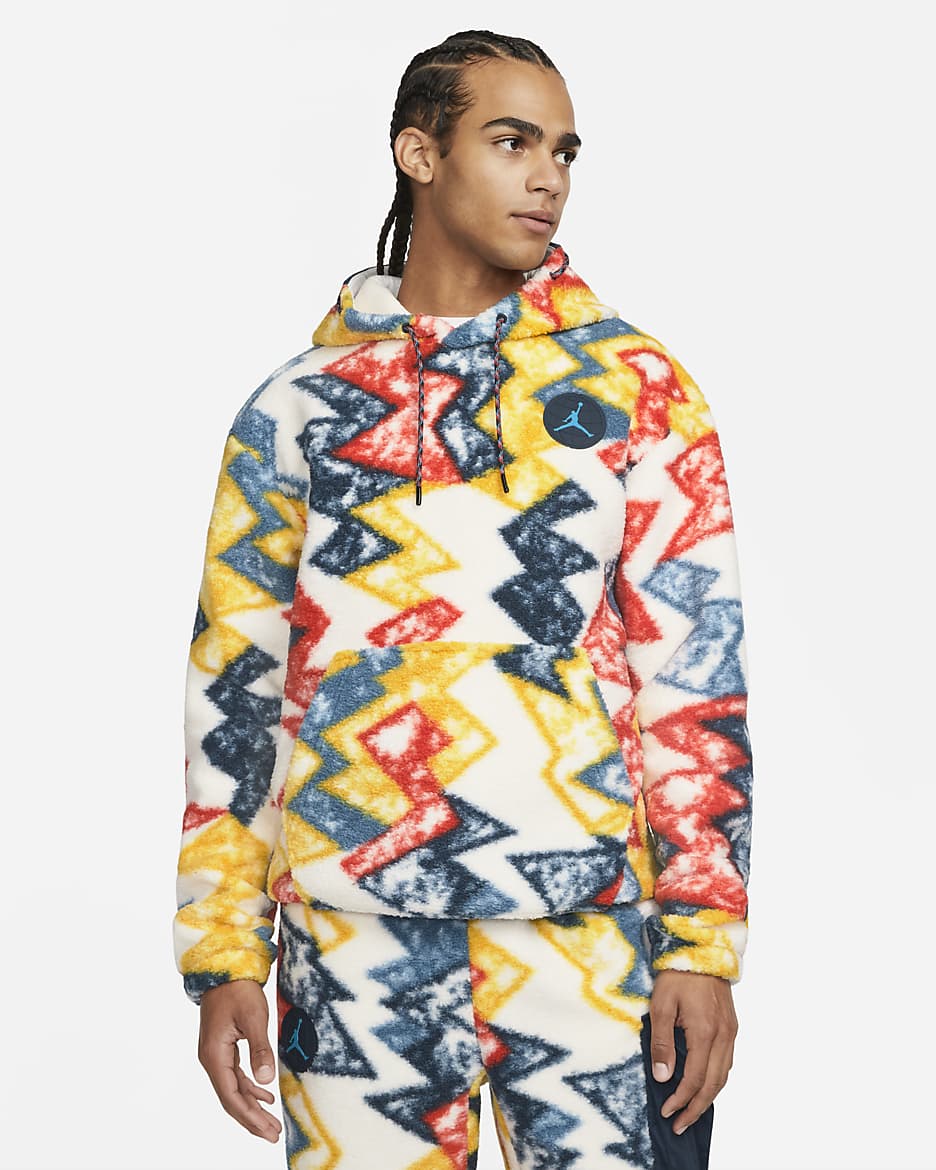 Sudadera con gorro de tejido Fleece para hombre Statement Jordan Essentials Mountainside - Vela