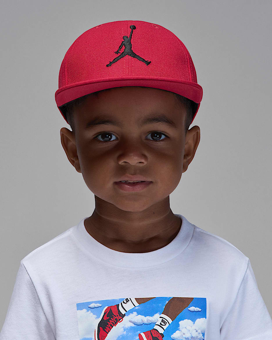 Jordan Jumpman Snapback Toddler Hat - Gym Red