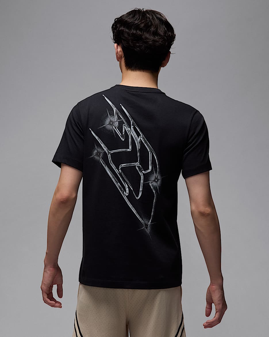 Playera Dri-FIT para hombre Jordan Sport - Negro/Blanco