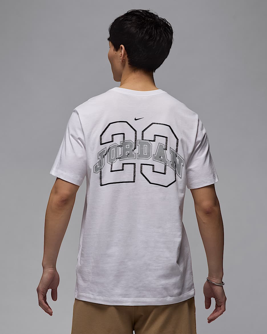 Jordan Flight MVP Men's T-Shirt - White/Black