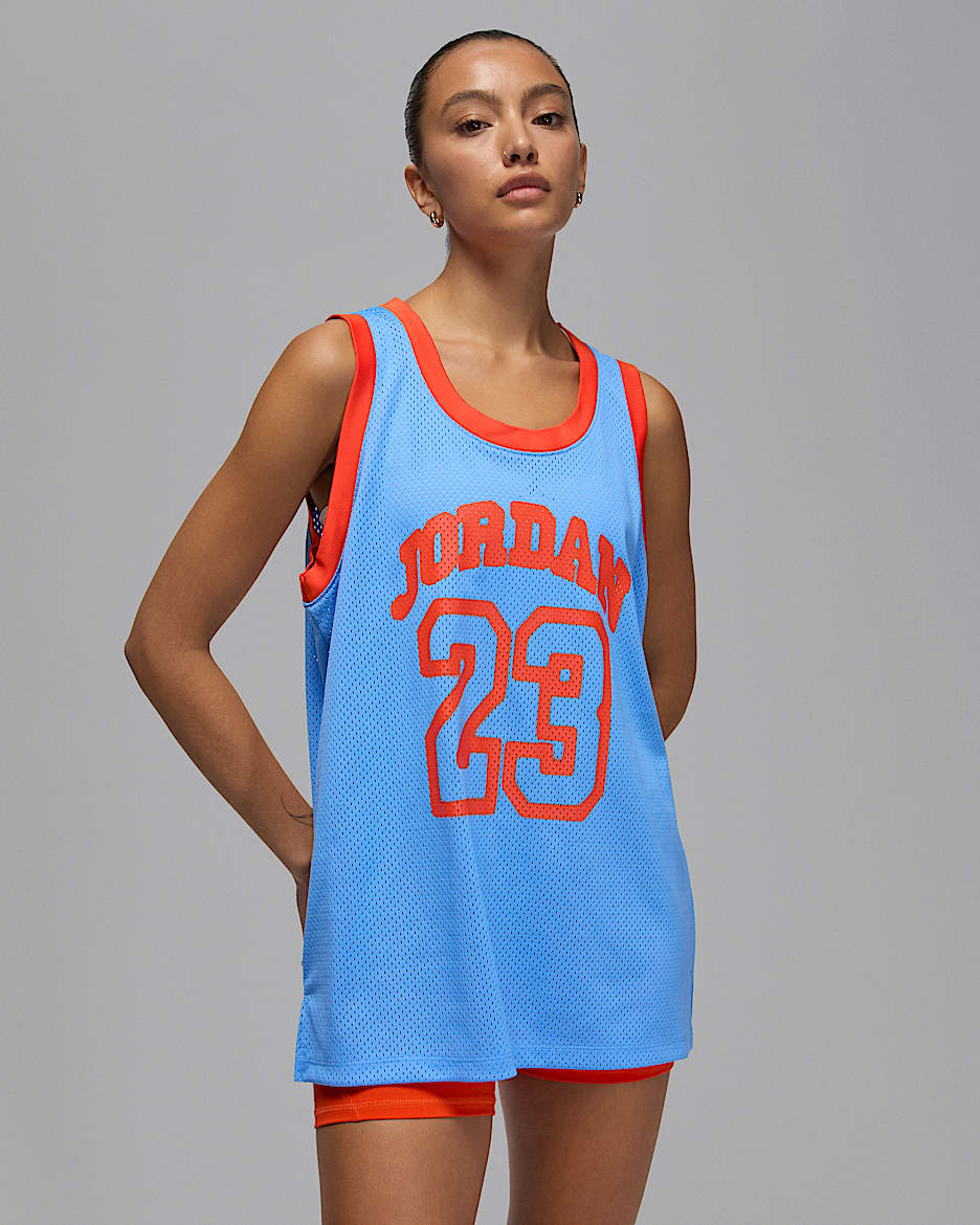 Jordan Women's Jersey - University Blue/Team Orange/Team Orange