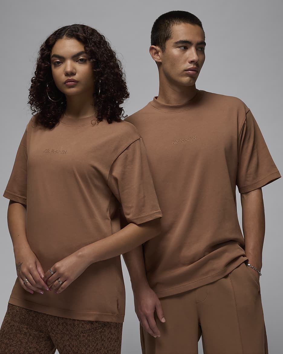 Air Jordan Wordmark 85 Men's T-Shirt - Archaeo Brown/Archaeo Brown