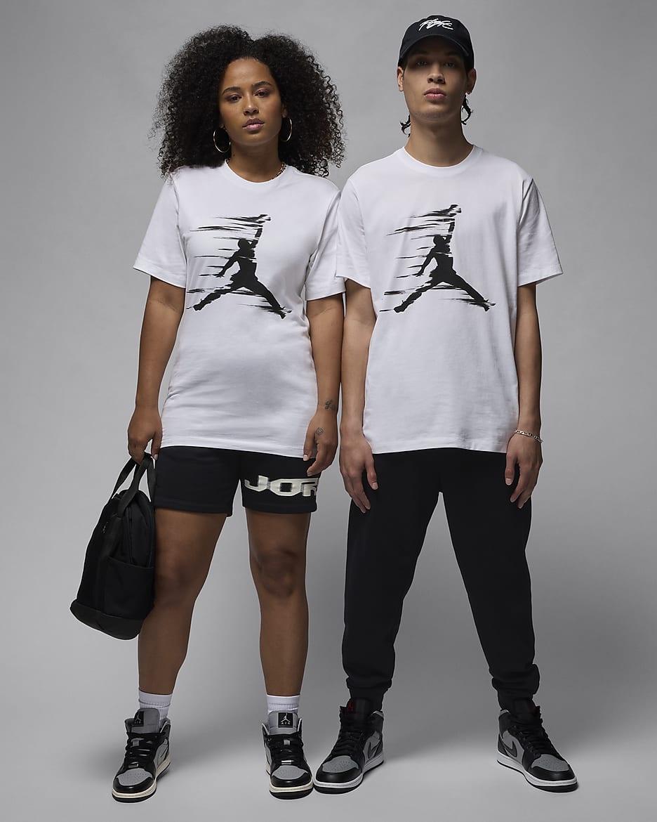 Jordan MVP Men's Jumpman T-Shirt - White/Black/Black