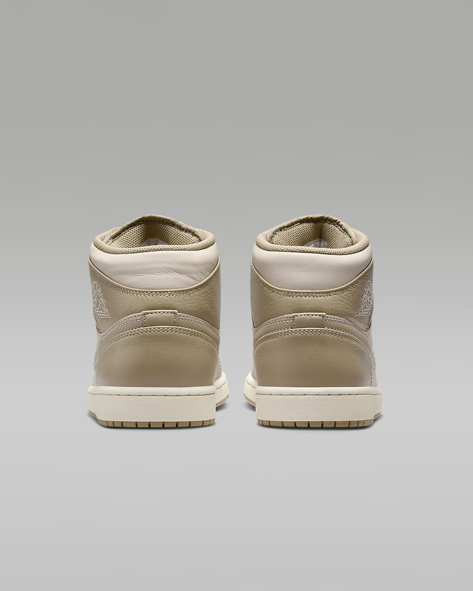 Air Jordan 1 Mid Men's Shoes - Legend Light Brown/Phantom/Legend Pink/Khaki