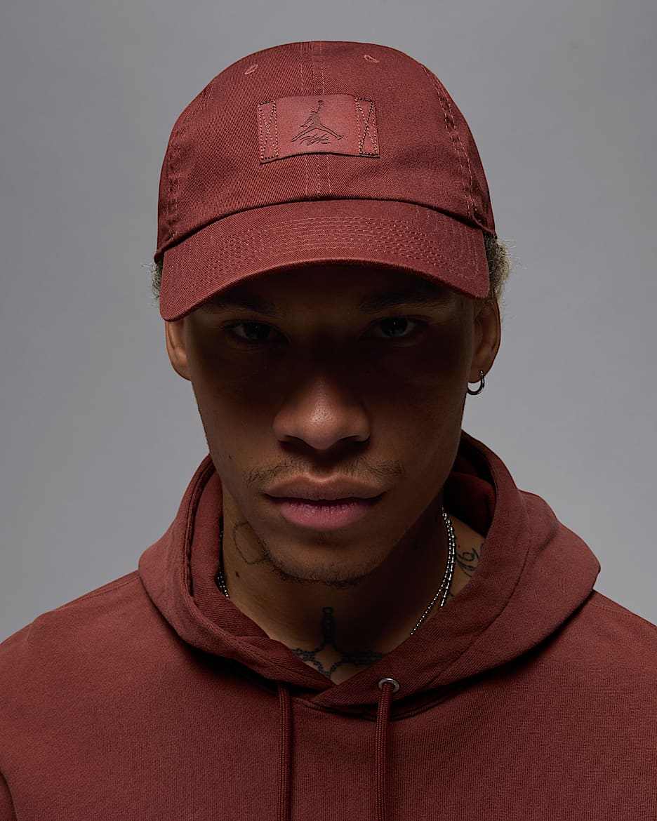 Justerbar keps Jordan Club Cap - Dark Pony/Dark Pony/Earth