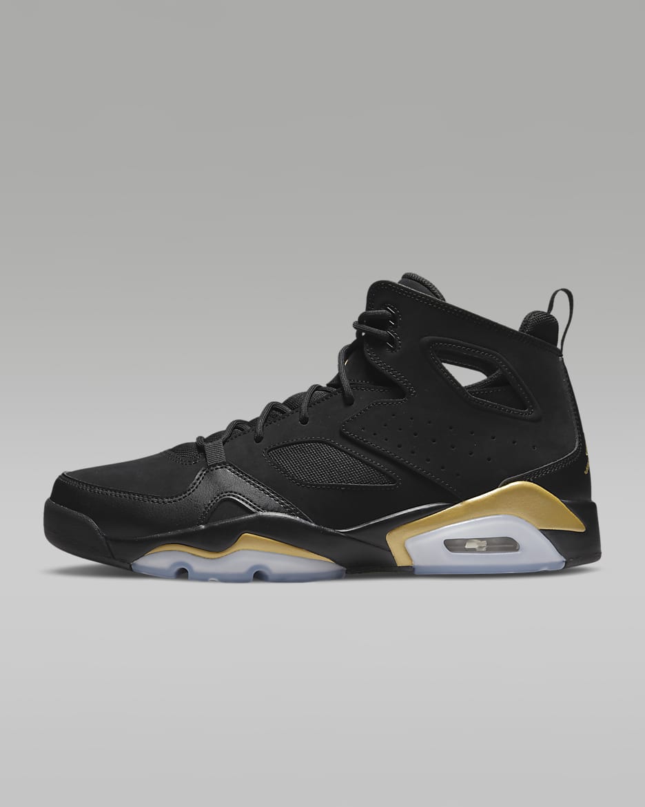 Jordan Flight Club '91 Men's Shoes - Black/Metallic Gold