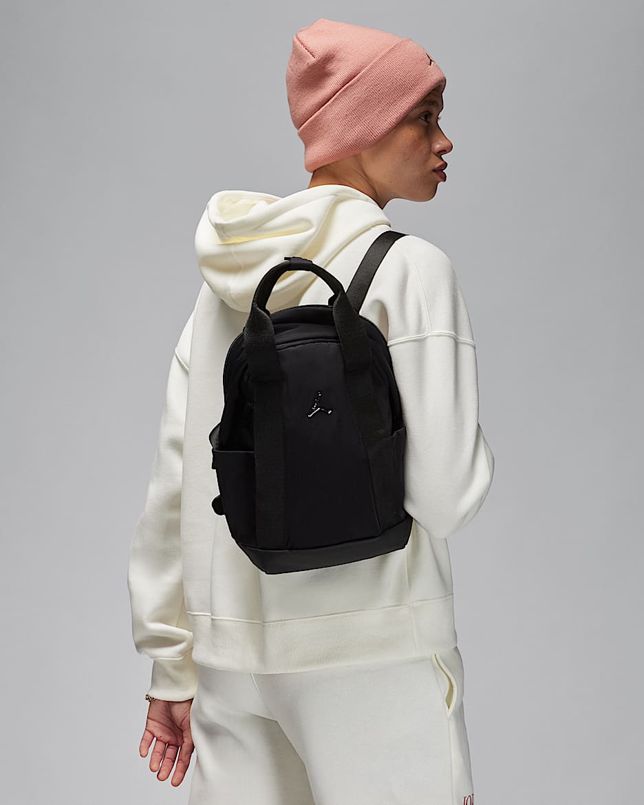 Mini Mochila (9L) Jordan Alpha - Negro