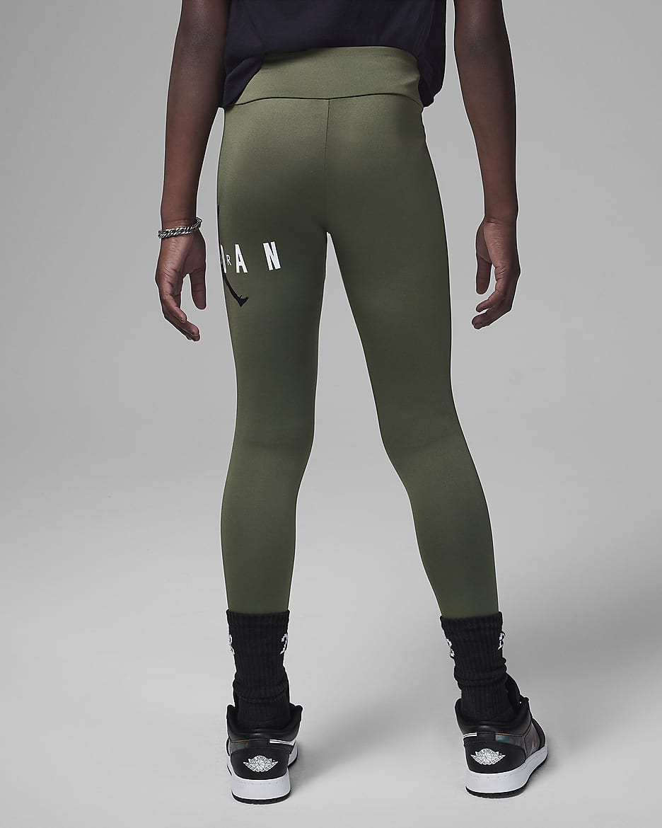 Leggings sustentáveis Jordan Jumpman Júnior - Sky J Light Olive