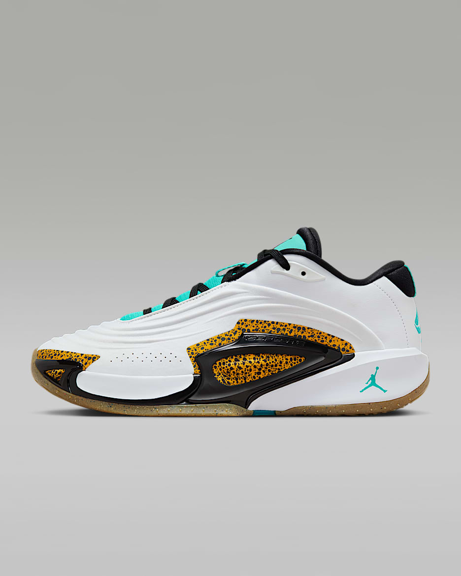 Luka 3 'Safari' Basketball Shoes - White/Laser Orange/Gum Light Brown/Hyper Jade