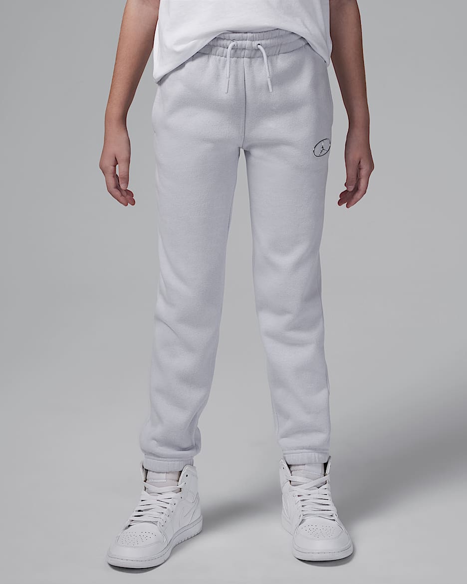 Pants para niños talla grande Jordan 1st Baby Blue - Gris fútbol