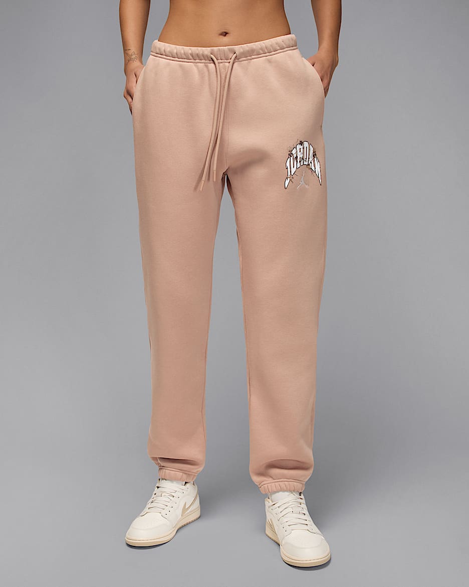 Jordan Brooklyn Fleece Women's Realtree Trousers - Hemp/Sail