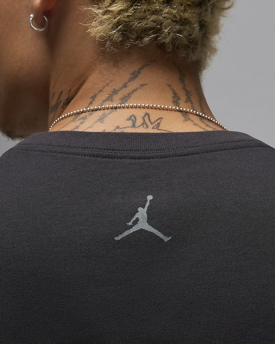 Jordan Men's T-Shirt - Off-Noir/Smoke Grey